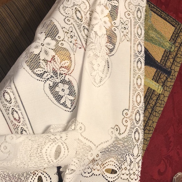 Lace valance curtain-2 - Picture 12 of 12